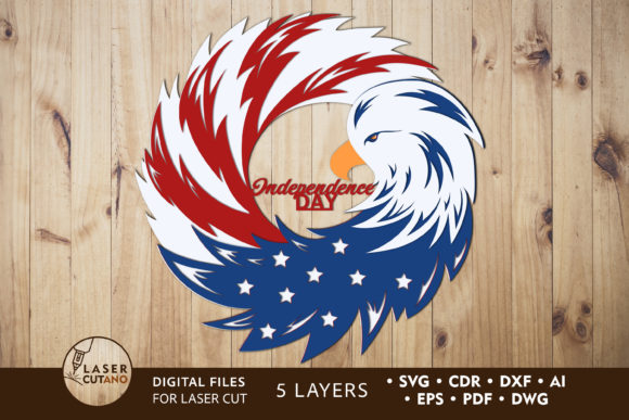 Download 4th of July Multilayer Laser Cut Files - Premium Resources