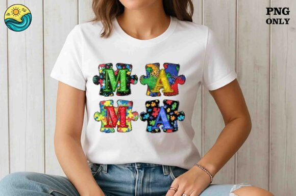 Download Autism Mama Puzzle Letters PNG - Puzzle letters Collection